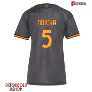 AS Roma Evan Ndicka #5 Tredje trøje Dame 2026-27 Kort ærmer AS Roma Evan Ndicka #5 Tredje trøje Dame 2026-27 Kort ærmer